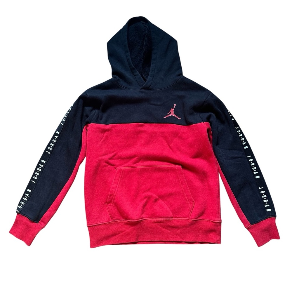 Nike Jordan Flight Sideline Fleece Pullover Hoodie - Big Boys Medium
